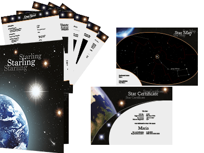 Professional  Package + Acrylic star